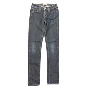 Paige Skyline Skinny Jeans Womens 24 Blue Mid Rise Stretch Denim